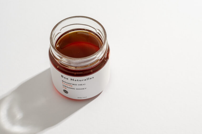 Fir Organic Honey - Back View