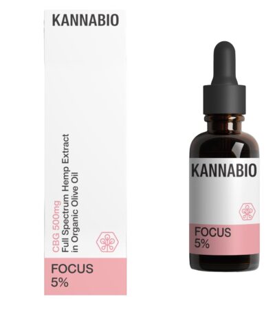 FOCUS 5% CBG (500mg/10ml)