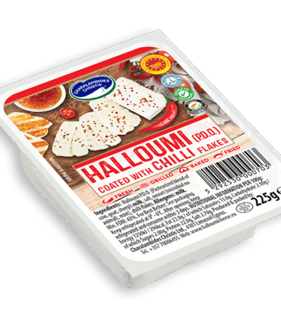 CHARALAMBIDES CHRISTIS HALLOUMI PDO WITH CHILLI COATING
