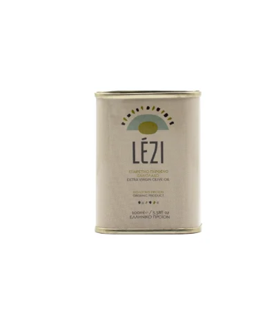 LEZI Organic Extra Virgin Olive Oil tin 100ml