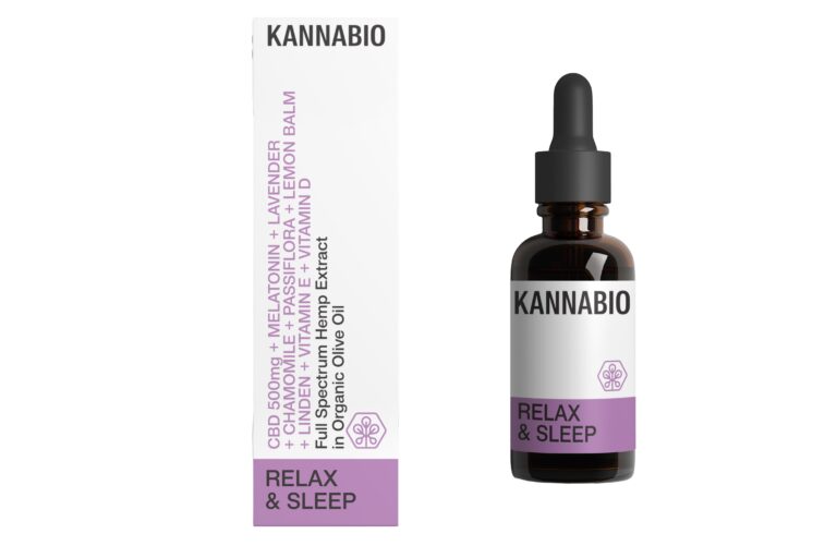 RELAX & SLEEP – CBD 5% + CBN 5% + Herbal Extracts + Vitamins (10ml)