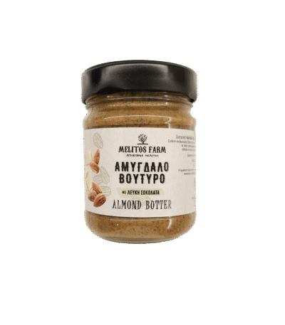 Almond butter with white chocolate