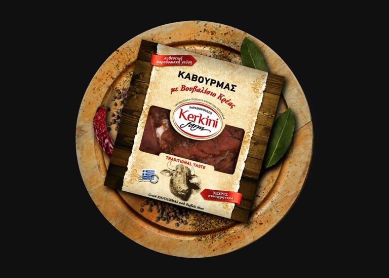 traditional buffalo meat kavourmas