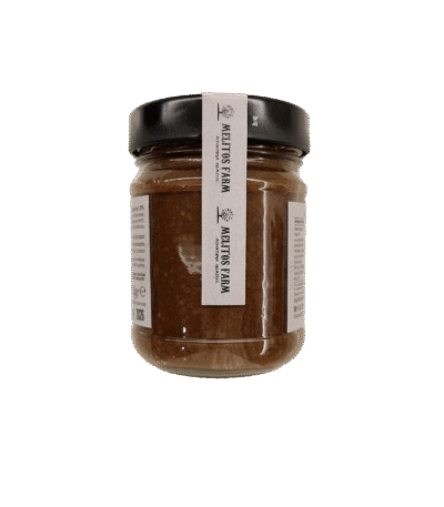 Almond butter with chocolate 65% cocoa - Back View