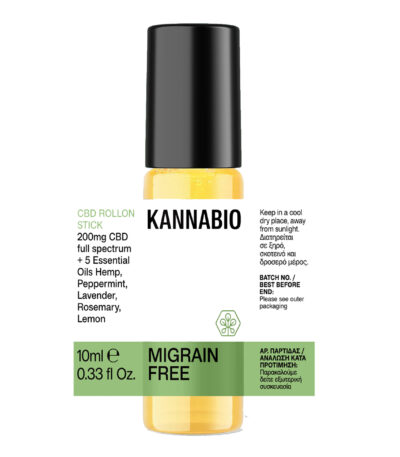 MIGRAINFREE ROLLON STICK (CBD 200mg/ 10ml)