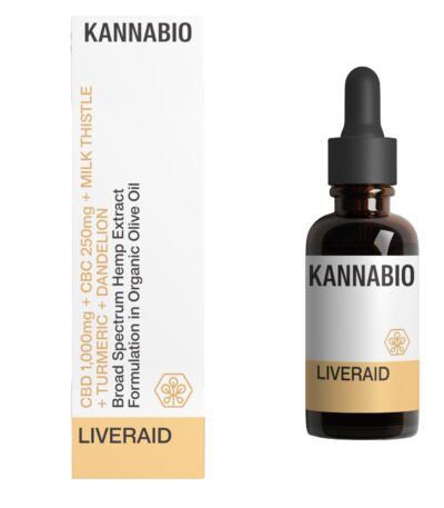 LIVERAID – CBD + CBC & Adaptogenic Botanicals (1250mg / 10ml)
