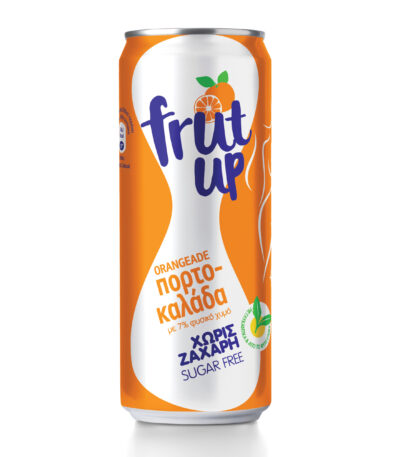 FRUT UP ORANGEADE 0% 330ML CAN