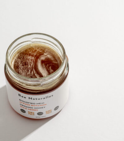 Wild Herbs Organic Honey - Back View