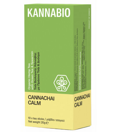 CANNACHAI CALM – Hemp Infusion with Green Tea & Mint