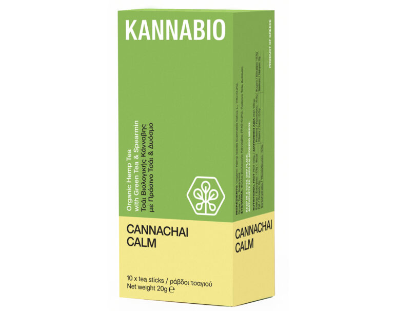 CANNACHAI CALM – Hemp Infusion with Green Tea & Mint