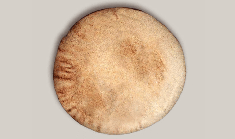 Large Whole Wheat Lebanese Pitta Bread (5PCS) - Back View