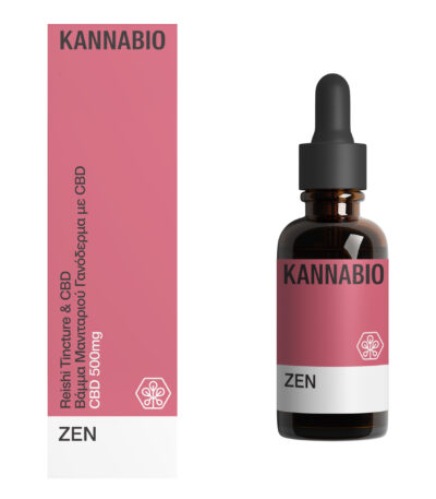 ZEN – Reishi (Ganoderma) Tincture with CBD 500mg (20ml)