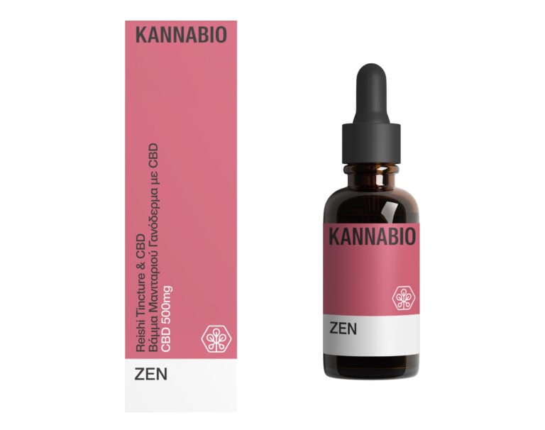 ZEN – Reishi (Ganoderma) Tincture with CBD 500mg (20ml)