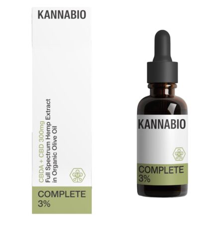 COMPLETE 3% CBD+CBDa Raw (300mg/ 10ml)
