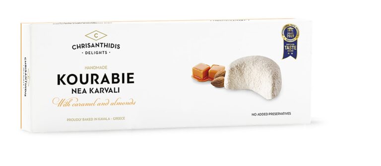 Kourabie with Caramel and Almonds