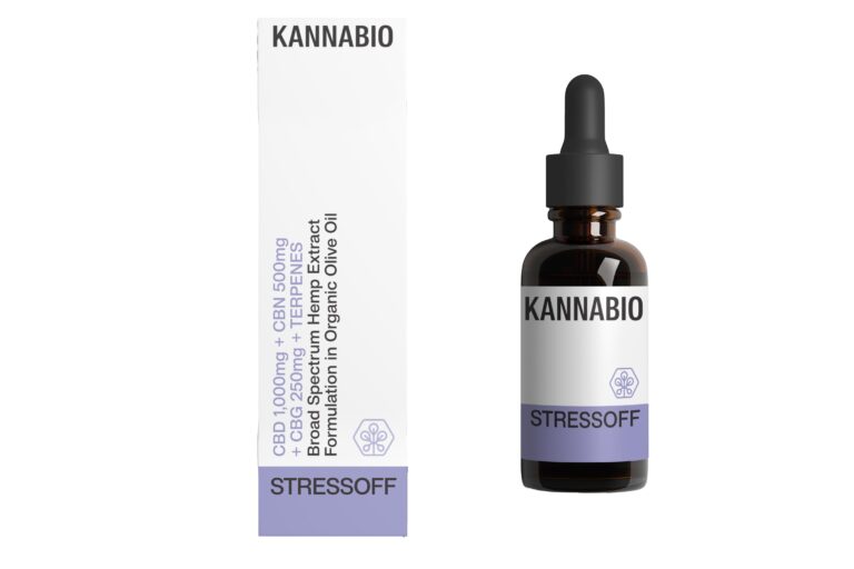 STRESSOFF – CBD + CBG + CBN + Terpenes (1750mg / 10ml)