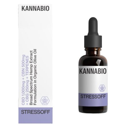 STRESSOFF – CBD + CBG + CBN + Terpenes (1750mg / 10ml)
