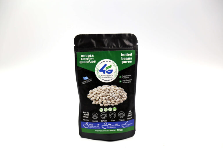 Cooked Greek Beans in powder