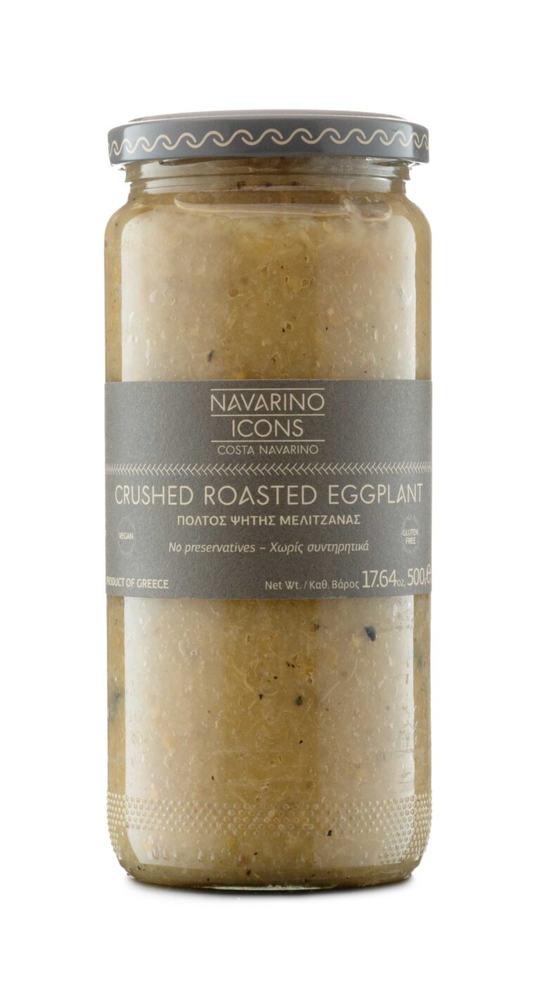 Crushed Roasted Eggplant