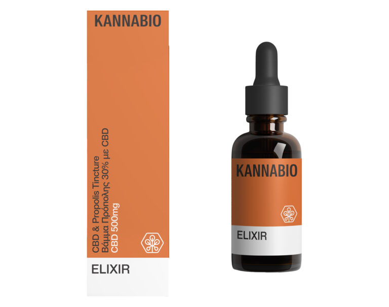ELIXIR – 30% Propolis Tincture with CBD 500mg