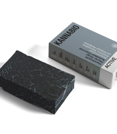 ACTIVE – Handmade Activated Charcoal Soap (105g)