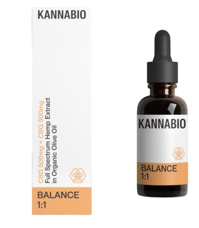 BALANCE 1:1 (CBD 500mg + CBG 500mg) 10ml