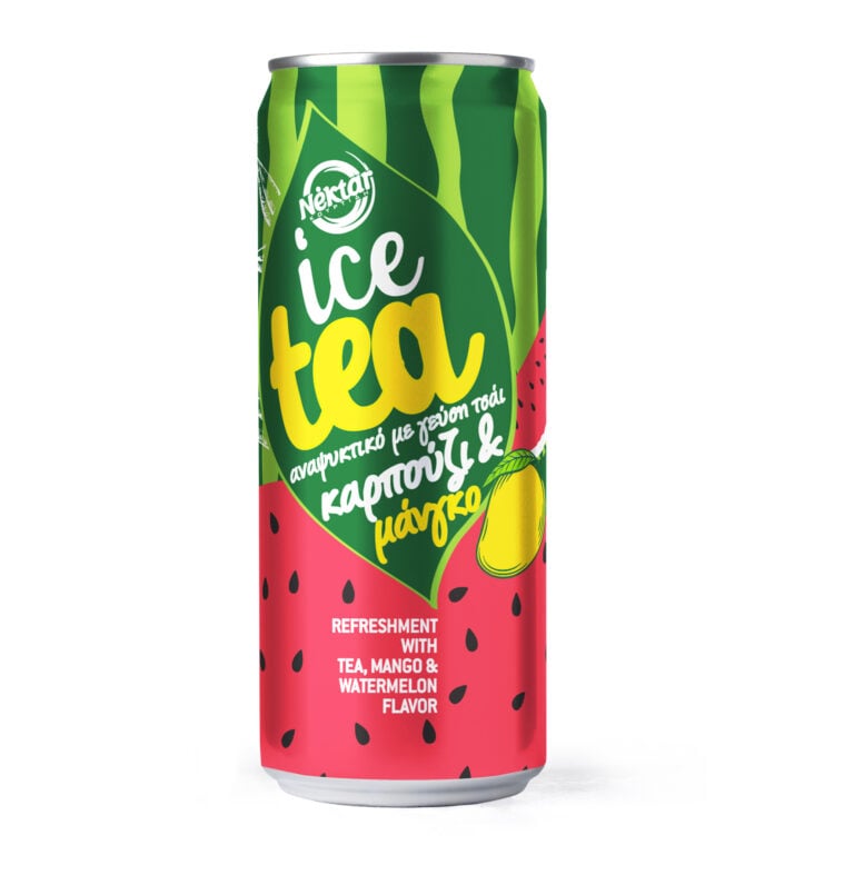 NEKTAR ICE TEA MANGO&WATERMELON 0% 330ML CAN