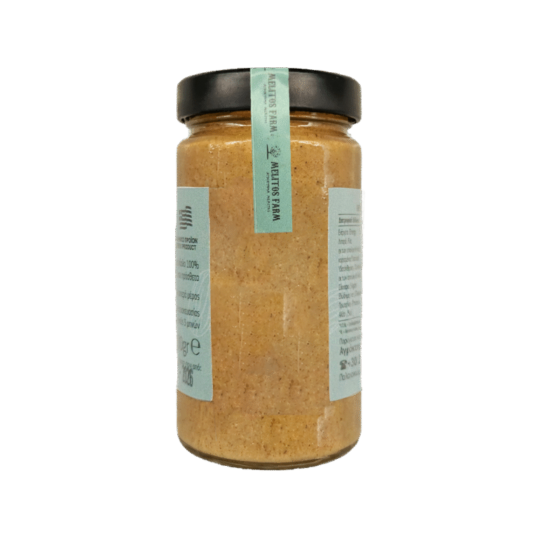 Almond butter 100% natural - Back View