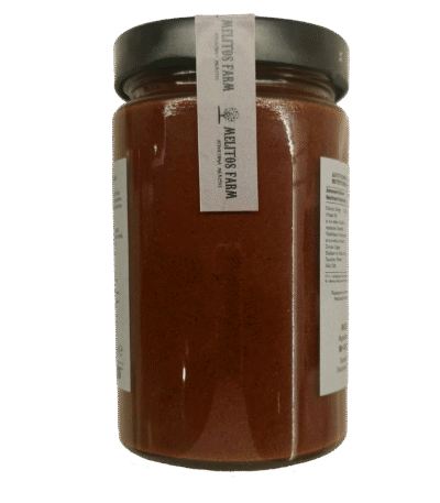 Almond butter with chocolate 65% cocoa - Back View