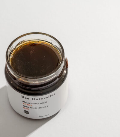 Oak Organic Honey - Back View