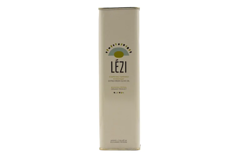LEZI Organic Extra Virgin Olive Oil tin 500ml