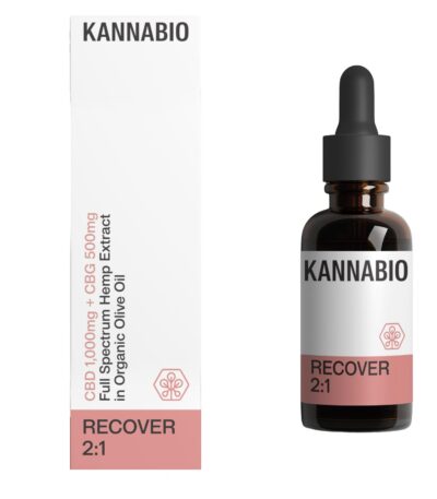 RECOVER 2:1 (CBD 1000mg + CBG 500mg) 10ml