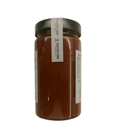 Almond butter with chocolate 65% cocoa (αντίγραφο) - Back View