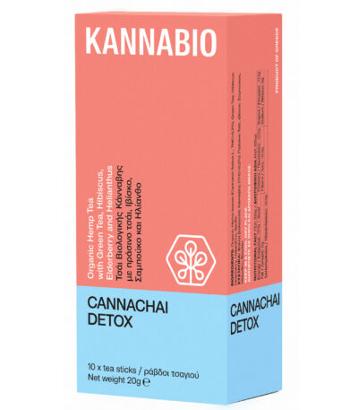 CANNACHAI DETOX – Hemp Infusion with Hibiscus & Elderflower