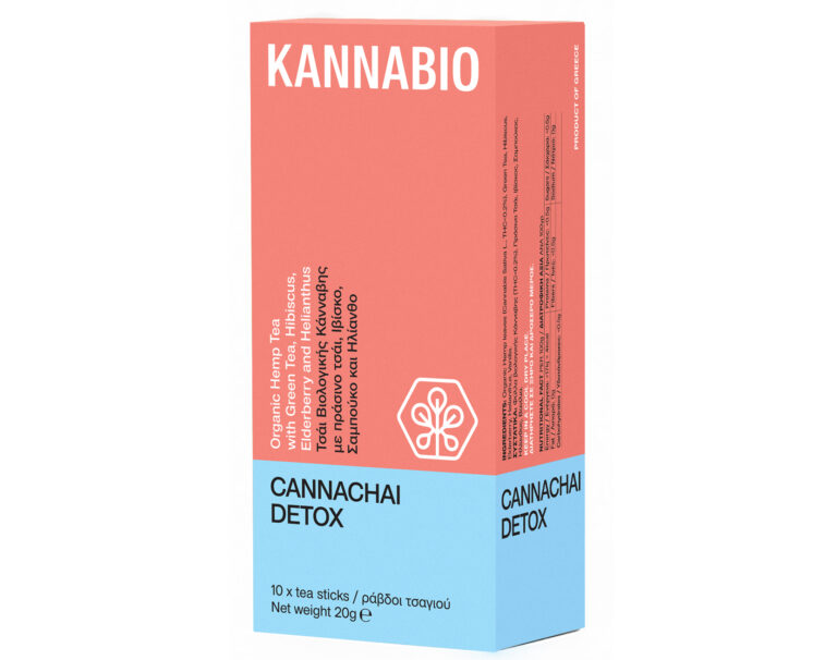 CANNACHAI DETOX – Hemp Infusion with Hibiscus & Elderflower