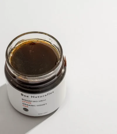 Organic Oak Honey - 300g - Back View