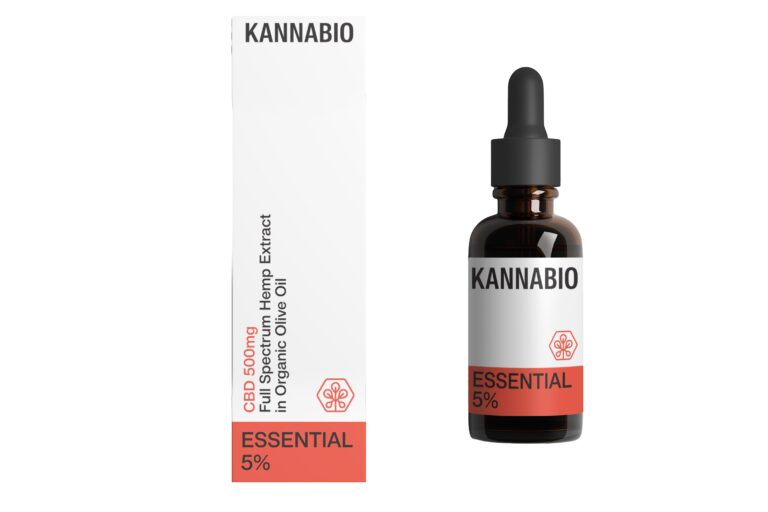 ESSENTIAL 5% CBD Oil (500mg / 10ml)