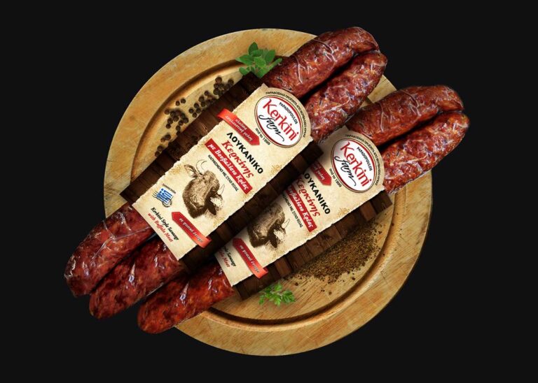 Kerkini sausages with buffalo meat