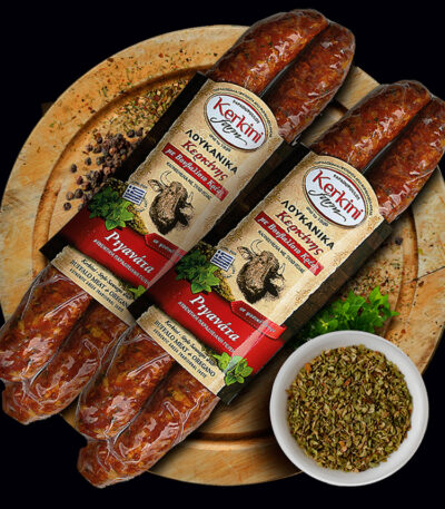 buffalo sausage with oregano