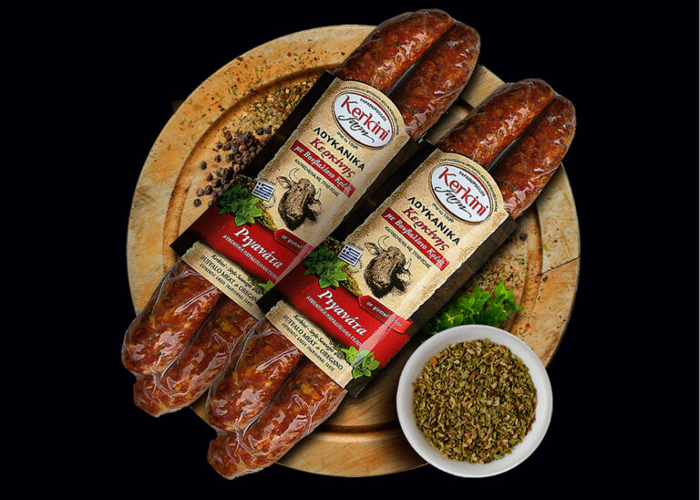 buffalo sausage with oregano