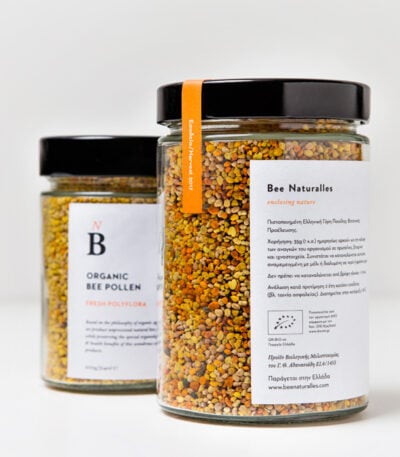 Fresh Polyflora Organic Bee Pollen - Back View