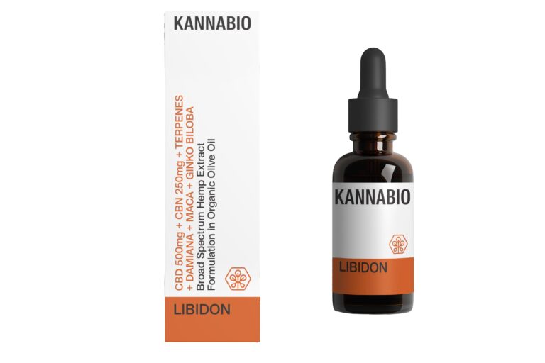 LIBIDON – CBD + CBN + Terpenes + Adaptogenic Herbs (750mg / 10ml)