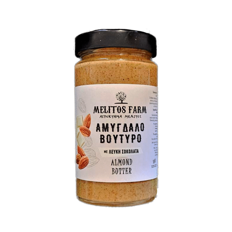 Almond butter with white chocolate