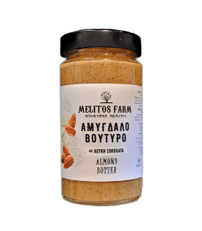 Almond butter with white chocolate