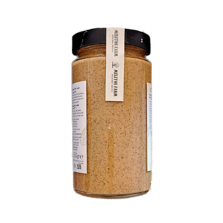 Almond butter with white chocolate - Back View