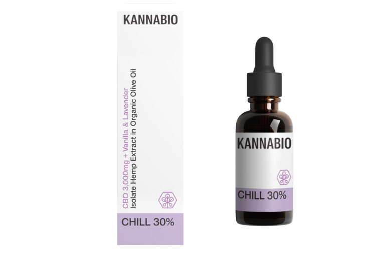 CHILL 30% VANILIA LAVENDER CBD Isolate (10ml) THC Free