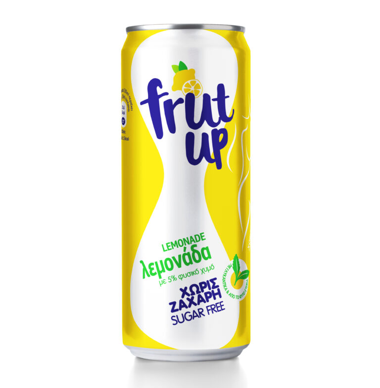 FRUT UP LEMONADE 0% 330ML CAN