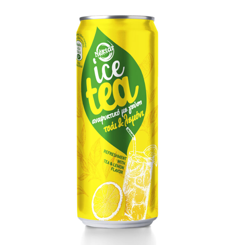 NEKTAR ICE TEA LEMON 330ML CAN