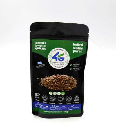 Cooked Greek Lentils in powder