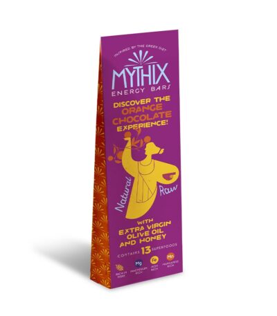 Mythix Energy Bars Orange Chocolate